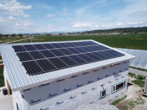 Solar Electric System Lifeline Produce Stevensville Montana